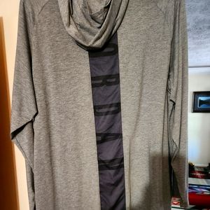 Jordan long sleeve hoodie t shirt worn once